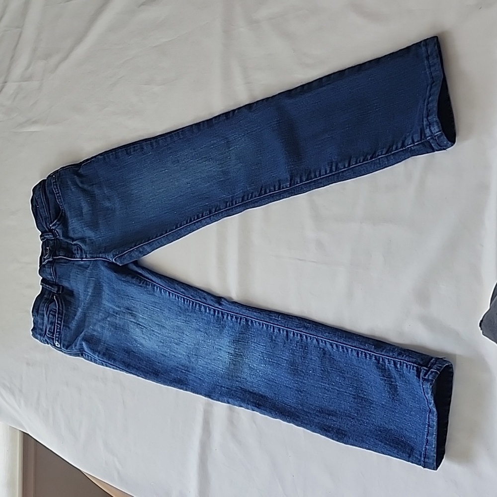 Girl's Place Skinny Jeans,  Color Dk Denim Blue,  Size 8